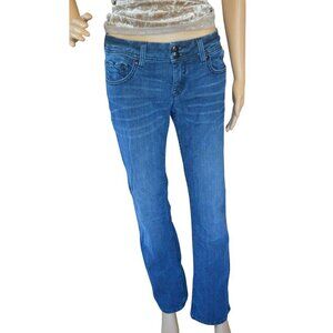 Vigoss Studio The Brooklyn Boot Jeans Womens 29 Bootcut Boho Earth Girl Casual